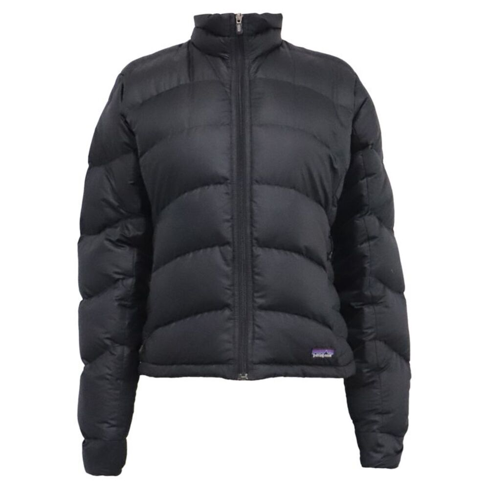 Patagonia Zipped Down Jacket in Black Polyester